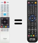 Telecomando sostituto di CT-8527 (30100758)