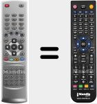 Telecomando sostituto di RG405 PVRS1