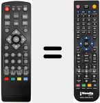 Telecomando sostituto di REMCON1035