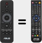 Telecomando sostituto di OPLAY MINI V2