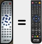 Telecomando sostituto di AKDV612T