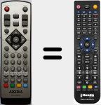 Telecomando sostituto di RC-B36HU