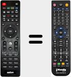 Telecomando sostituto di Aston002