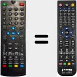 Telecomando sostituto di DVB400