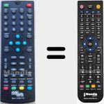 Telecomando sostituto di CIGNO HD DTT + SAT