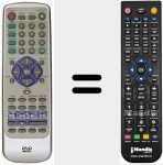 Telecomando sostituto di REMCON531