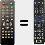 Telecomando sostituto di DIGI 100 HD