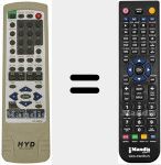 Telecomando sostituto di HYD-9907DX