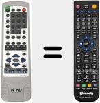 Telecomando sostituto di HYD-9906DX