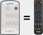 Telecomando sostituto di Hi-Sonic 5.1