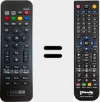 Telecomando sostituto di RC2583903 / 01