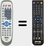 Telecomando sostituto di Iekei002