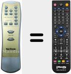 Telecomando sostituto di MXHT518