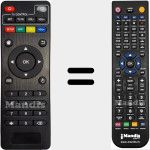 Telecomando sostituto di MXQ001