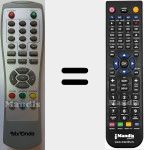 Telecomando sostituto di MX002