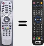 Telecomando sostituto di TP014