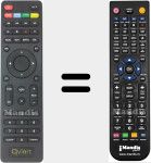 Telecomando sostituto di Mini