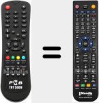 Telecomando sostituto di TNT5009