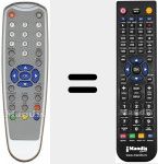 Telecomando sostituto di RC1214