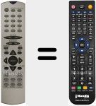Telecomando sostituto di RC 2540 (31000343)