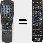 Telecomando sostituto di REMCON1477