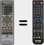Telecomando sostituto di REMCON1526