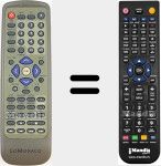 Telecomando sostituto di REMCON2131
