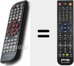Telecomando sostituto di DVD1004USB (GS90592187)