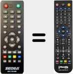 Telecomando sostituto di SNT-750HD