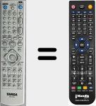 Telecomando sostituto di DRV-5100x