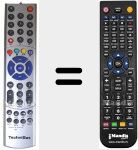 Telecomando sostituto di 2530235000100