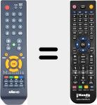 Telecomando sostituto di ZAS HD