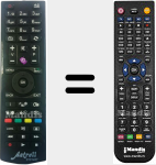 Telecomando sostituto di 013143T