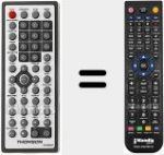 Telecomando sostituto di DTH725DVB-T
