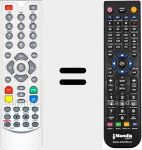 Telecomando sostituto di REMCON1273