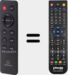 Telecomando sostituto di TT318