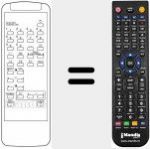 Telecomando sostituto di 076100R001