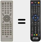 Telecomando sostituto di 076N0GY030