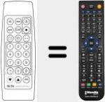 Telecomando sostituto di 15 T 4
