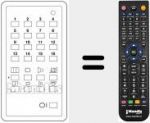 Telecomando sostituto di 16 PROGRAMMI US
