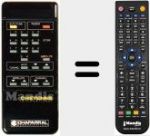 Telecomando sostituto di 18-2732-1