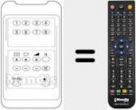 Telecomando sostituto di 18243