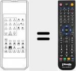 Telecomando sostituto di 40 / 100 SPAGNA