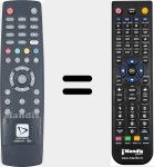 Telecomando sostituto di 42501810-1820