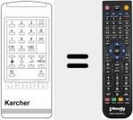 Telecomando sostituto di 4320