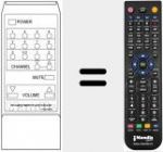 Telecomando sostituto di 596618-6