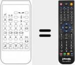 Telecomando sostituto di 701308058