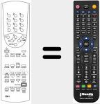 Telecomando sostituto di 7301