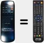 Telecomando sostituto di 7500