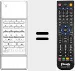 Telecomando sostituto di 98732 A